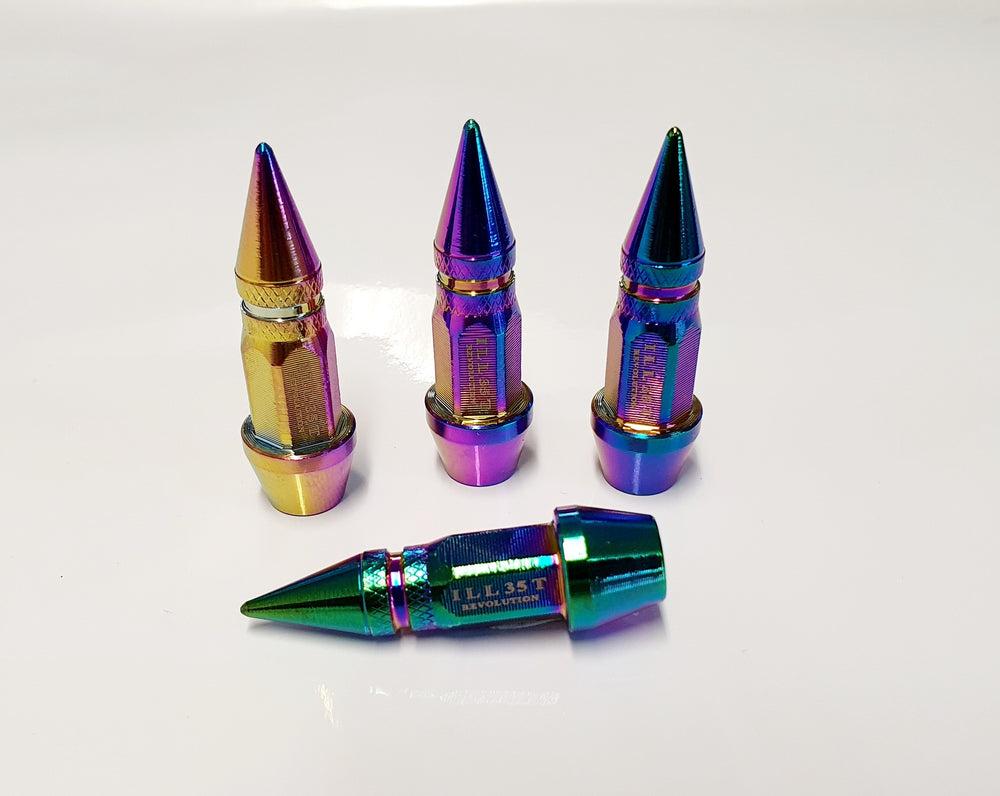 
                  
                    Load image into Gallery viewer, ILL35T SPIKE VALVE CAPS (45mm)
                  
                