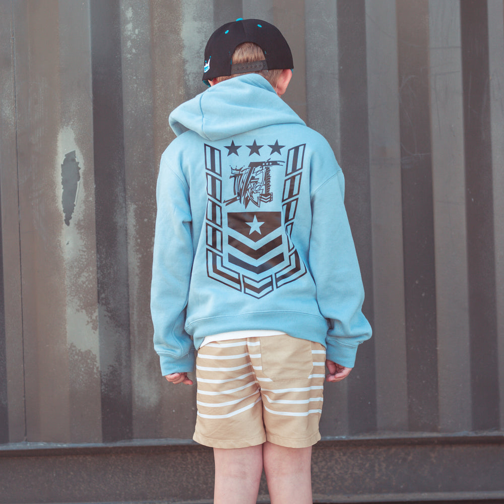 
                  
                    Load image into Gallery viewer, ILL35T GRAPHIC CHEVRON HOODIE
                  
                