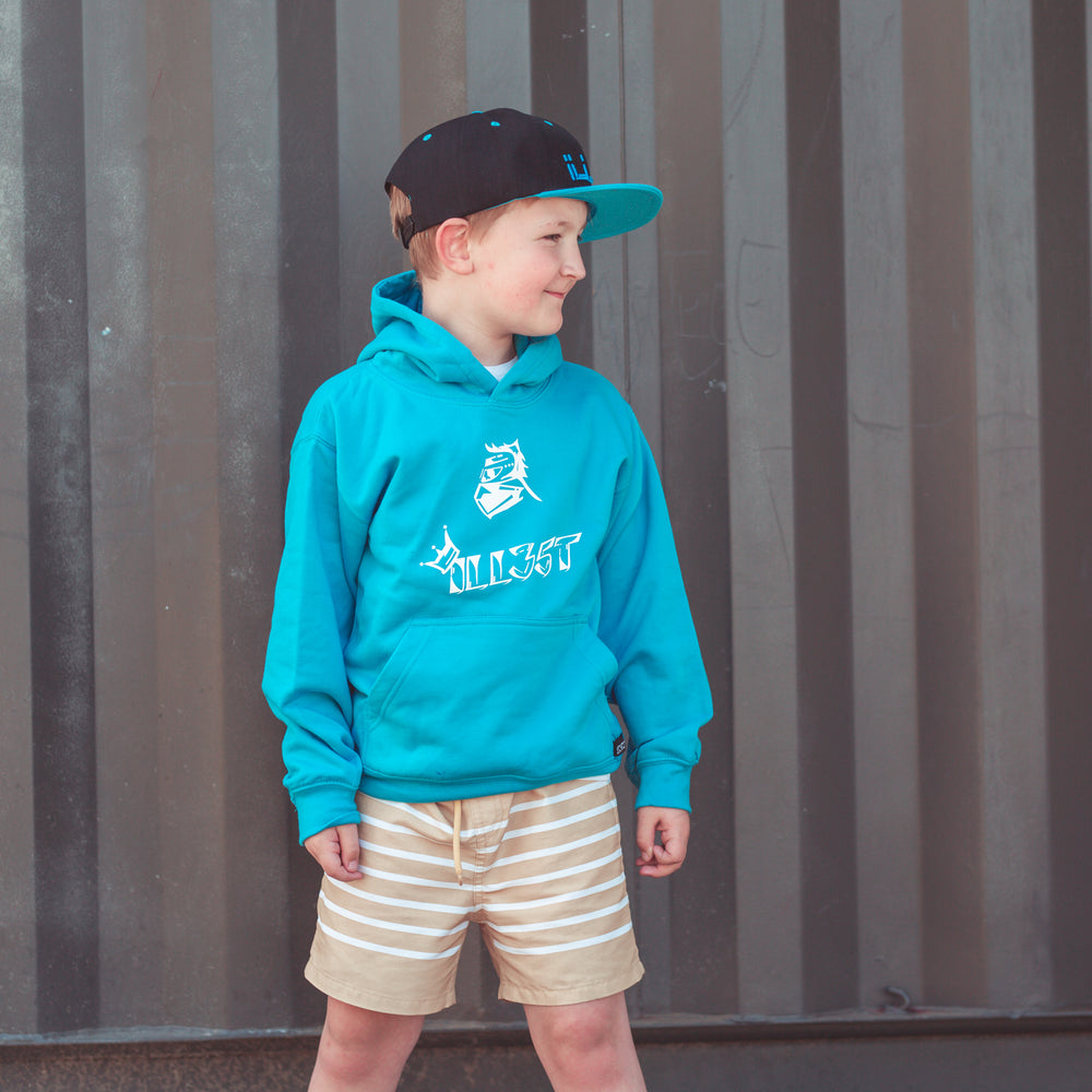 
                  
                    Load image into Gallery viewer, ILL35T GRAPHIC CHEVRON HOODIE
                  
                