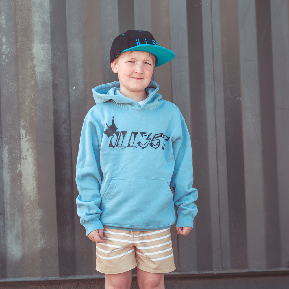 
                  
                    Load image into Gallery viewer, ILL35T GRAPHIC CHEVRON HOODIE
                  
                