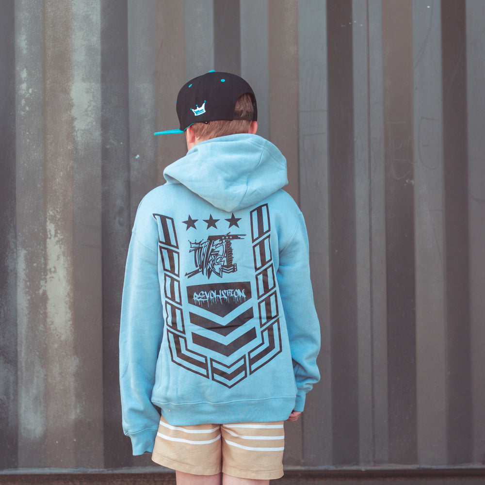 
                  
                    Load image into Gallery viewer, ILL35T GRAPHIC CHEVRON HOODIE
                  
                