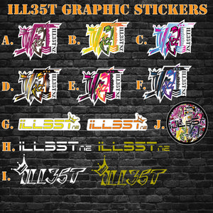 
                  
                    Load image into Gallery viewer, ILL35T GRAHPIC STICKERS
                  
                