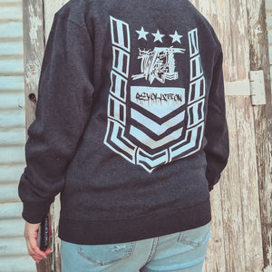 
                  
                    Load image into Gallery viewer, ILL35T GRAPHIC CHEVRON HOODIE
                  
                