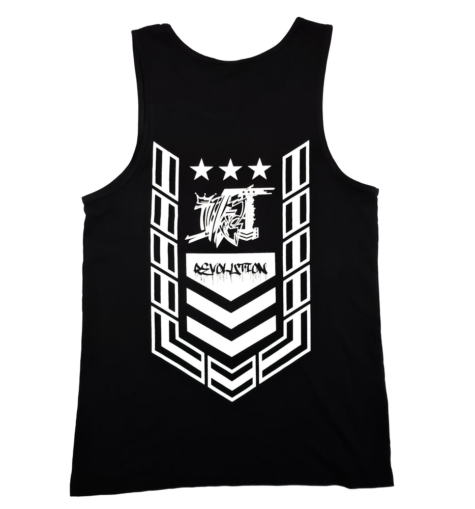 
                  
                    Load image into Gallery viewer, ILL35T BIG CHEVRON SINGLET
                  
                