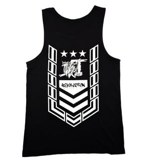 
                  
                    Load image into Gallery viewer, ILL35T BIG CHEVRON SINGLET
                  
                