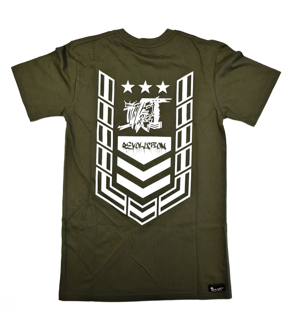 
                  
                    Load image into Gallery viewer, ILL35T BIG CHEVRON CROWN TEE
                  
                