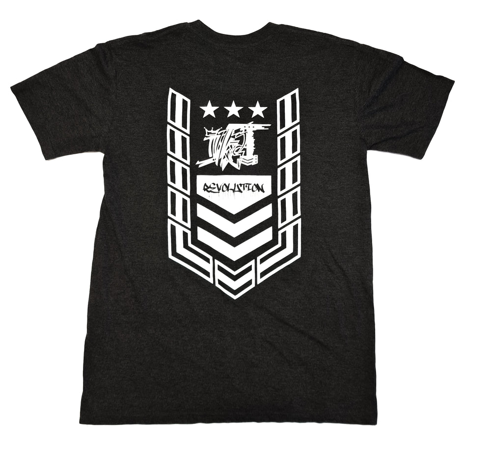 
                  
                    Load image into Gallery viewer, ILL35T BIG CHEVRON CROWN TEE
                  
                