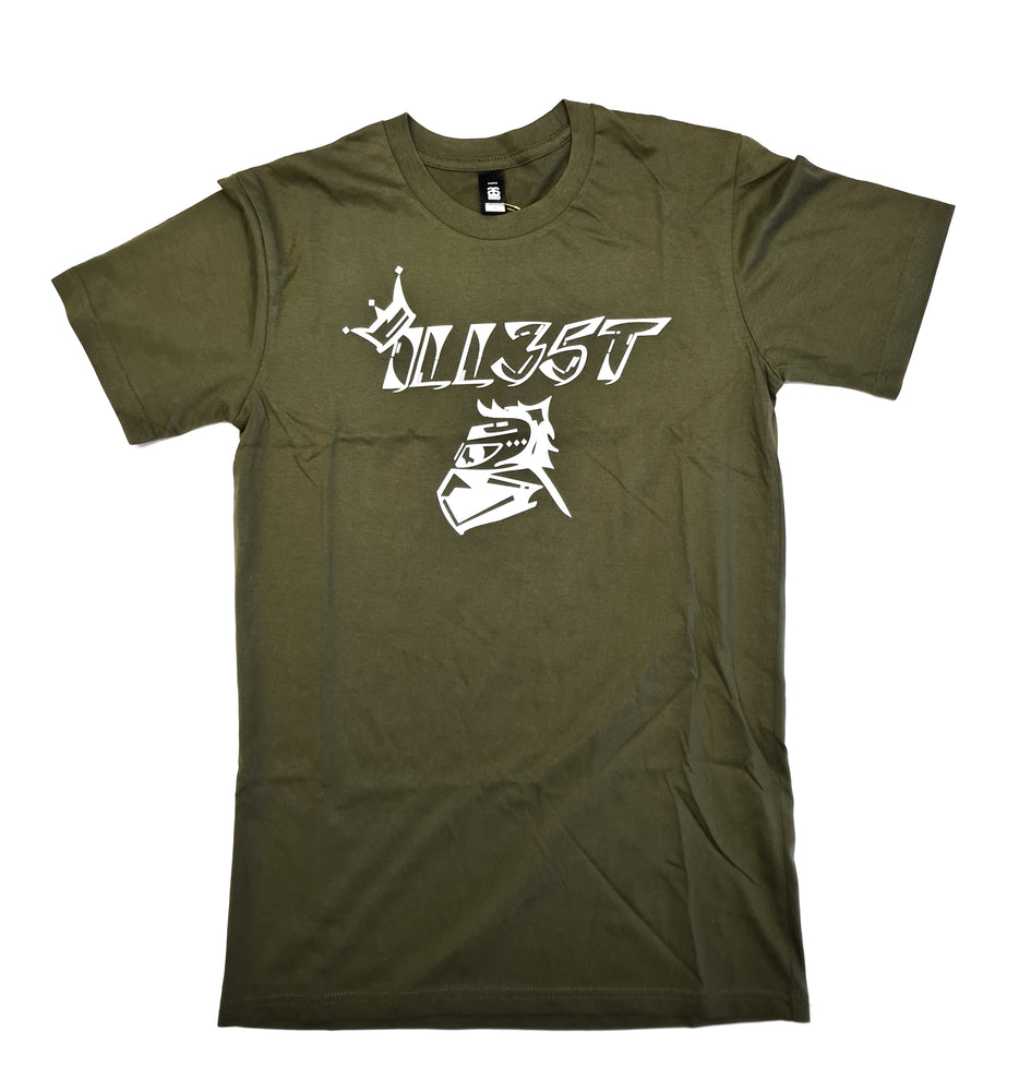 
                  
                    Load image into Gallery viewer, ILL35T BIG CHEVRON CROWN TEE
                  
                
