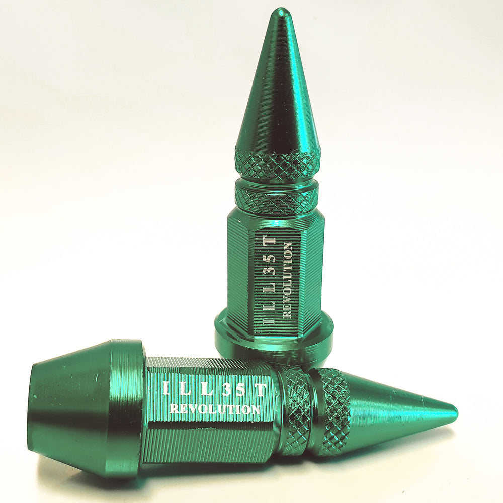 
                  
                    Load image into Gallery viewer, ILL35T SPIKE VALVE CAPS (45mm)
                  
                