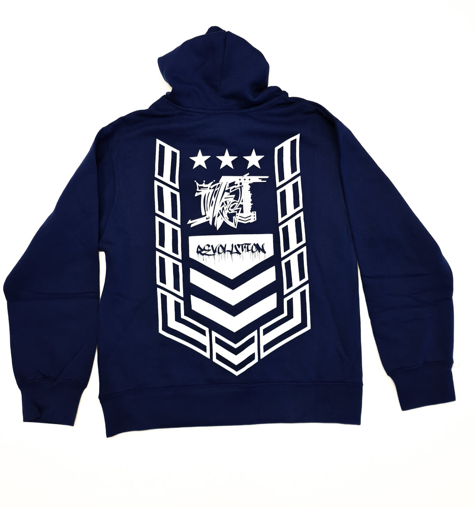 
                  
                    Load image into Gallery viewer, ILL35T GRAPHIC CHEVRON HOODIE
                  
                