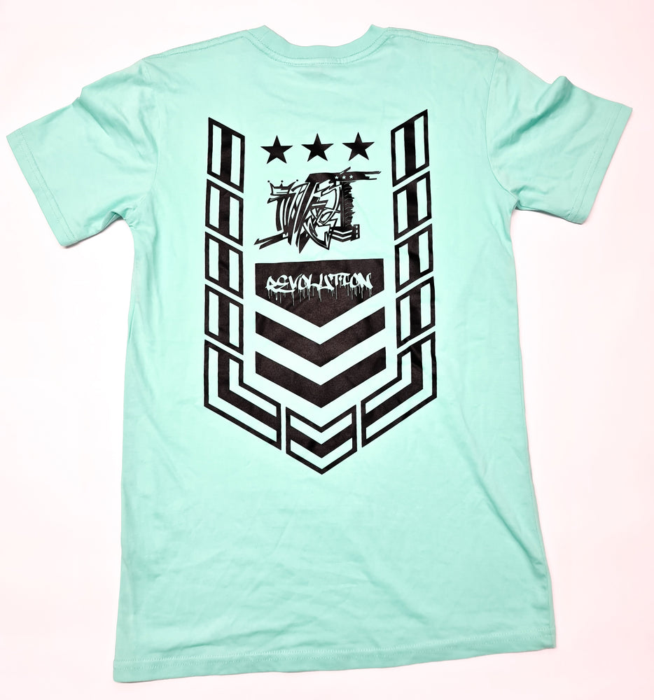 
                  
                    Load image into Gallery viewer, ILL35T BIG CHEVRON CROWN TEE
                  
                