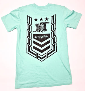 
                  
                    Load image into Gallery viewer, ILL35T BIG CHEVRON CROWN TEE
                  
                