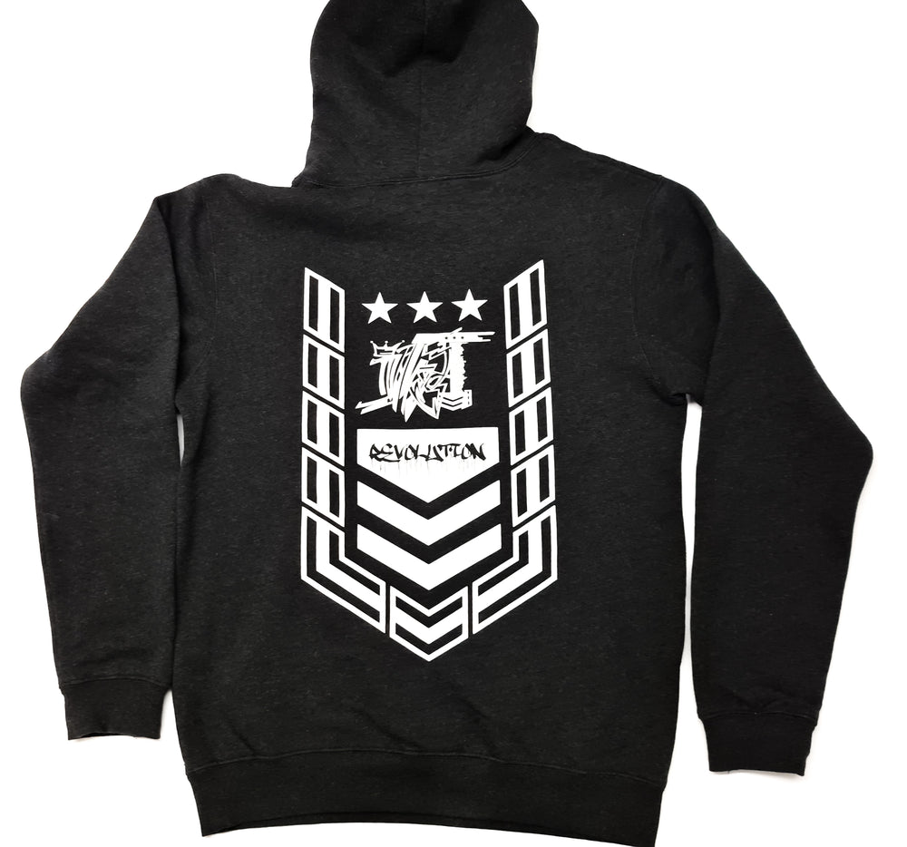 
                  
                    Load image into Gallery viewer, ILL35T GRAPHIC CHEVRON HOODIE
                  
                