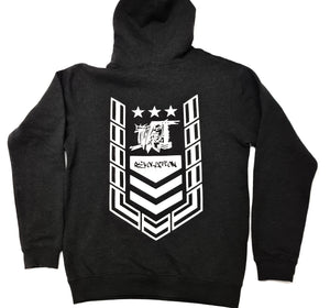 
                  
                    Load image into Gallery viewer, ILL35T GRAPHIC CHEVRON HOODIE
                  
                