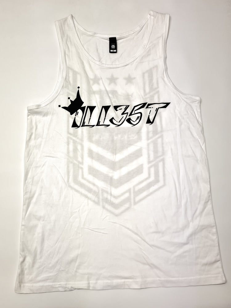 
                  
                    Load image into Gallery viewer, ILL35T BIG CHEVRON SINGLET
                  
                