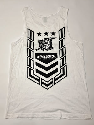 
                  
                    Load image into Gallery viewer, ILL35T BIG CHEVRON SINGLET
                  
                