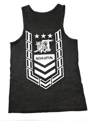 
                  
                    Load image into Gallery viewer, ILL35T BIG CHEVRON SINGLET
                  
                