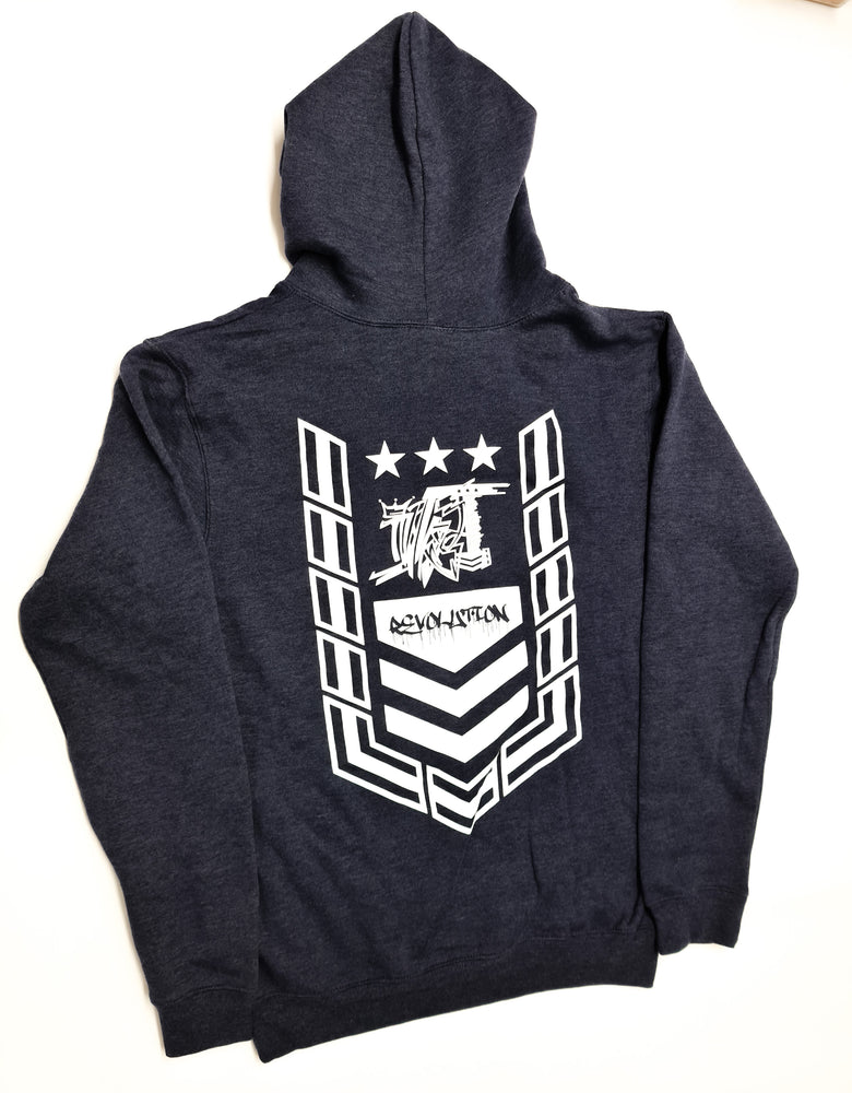 
                  
                    Load image into Gallery viewer, ILL35T GRAPHIC CHEVRON HOODIE
                  
                