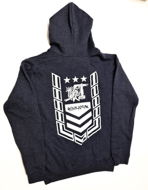 
                  
                    Load image into Gallery viewer, ILL35T GRAPHIC CHEVRON HOODIE
                  
                