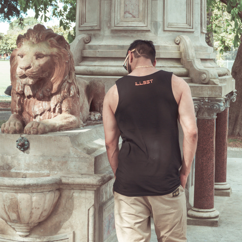 
                  
                    Load image into Gallery viewer, ILL35T MATRIX REVOLUTION DRIP SINGLET
                  
                