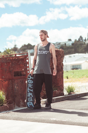 
                  
                    Load image into Gallery viewer, ILL35T BIG CHEVRON SINGLET
                  
                