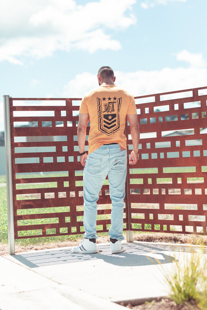 
                  
                    Load image into Gallery viewer, ILL35T BIG CHEVRON CROWN TEE
                  
                