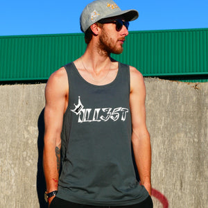 
                  
                    Load image into Gallery viewer, ILL35T BIG CHEVRON SINGLET
                  
                