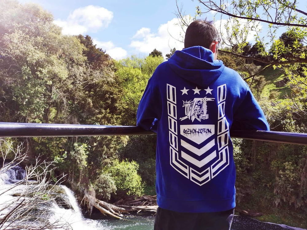 
                  
                    Load image into Gallery viewer, ILL35T GRAPHIC CHEVRON HOODIE
                  
                
