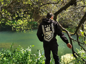 
                  
                    Load image into Gallery viewer, ILL35T GRAPHIC CHEVRON HOODIE
                  
                